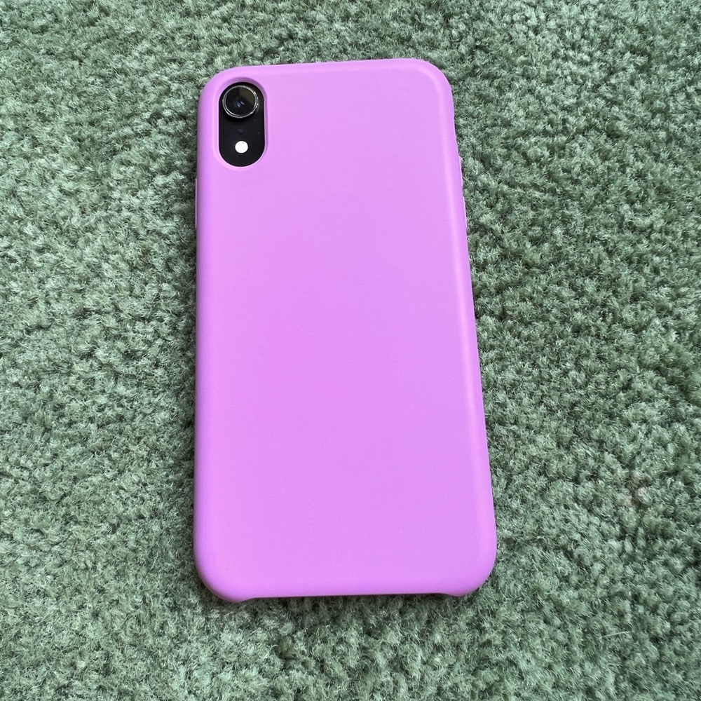 Purple iPhone XR phone case